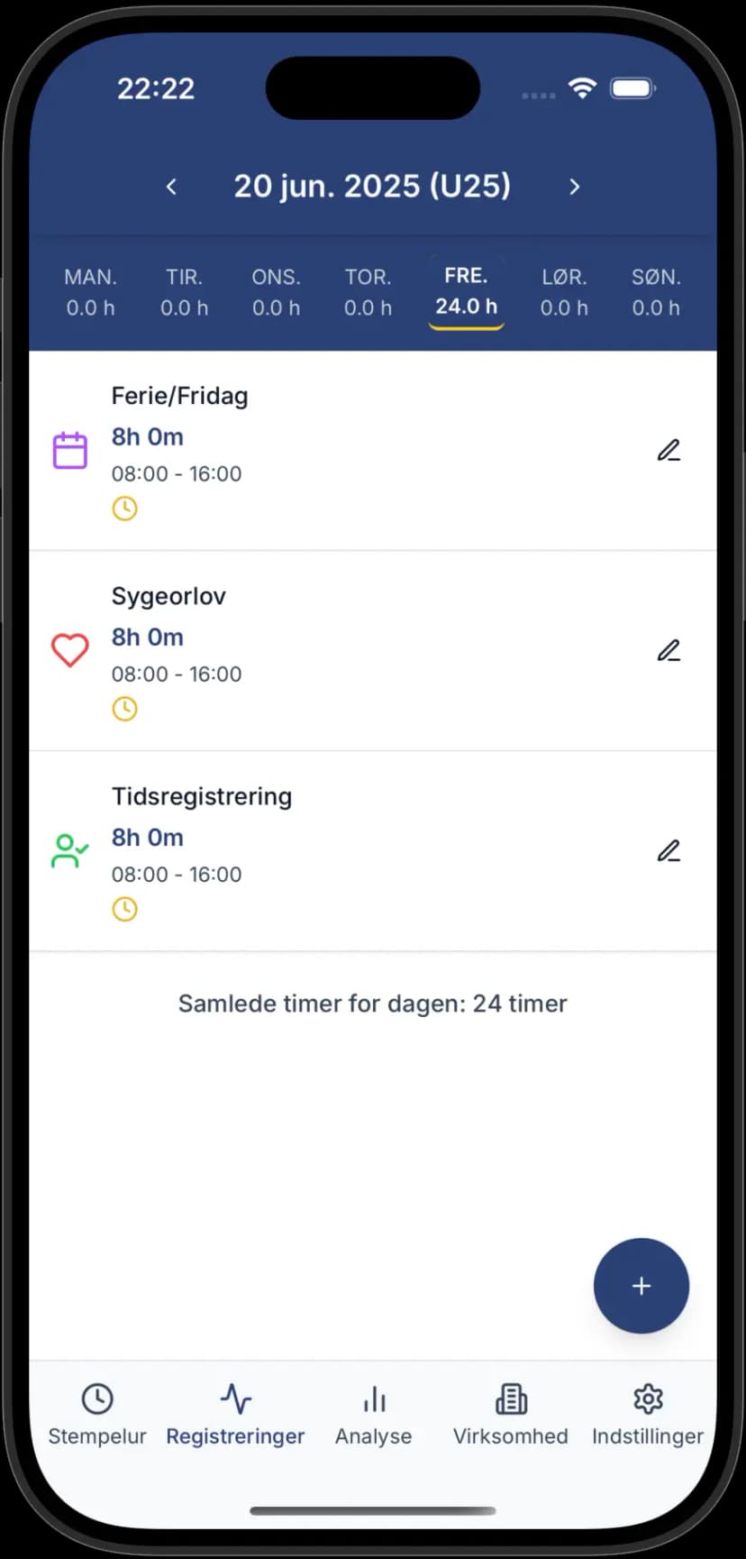 Detailliertes Aktivitätsprotokoll